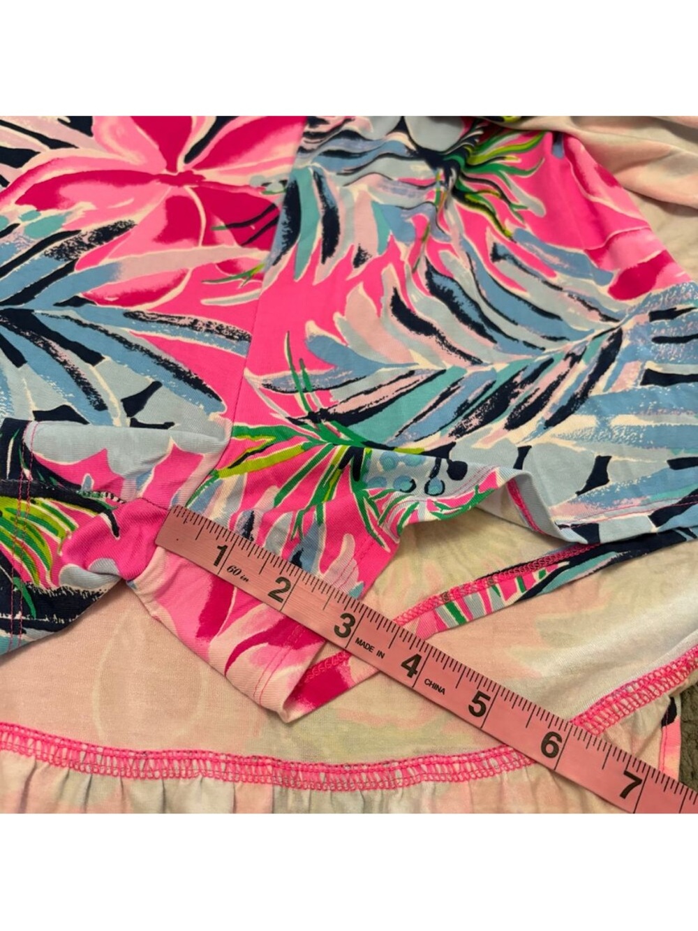 Lilly Pulitzer JessaLynne Romper cockatoo pin pretty in pink size medium - Picture 4 of 9